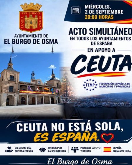 Acto simultáneo en apoyo a Ceuta